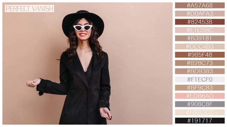 ファッショナブルな女性モデルの無料配色パターン 15色 フリー joyful woman sunglasses
