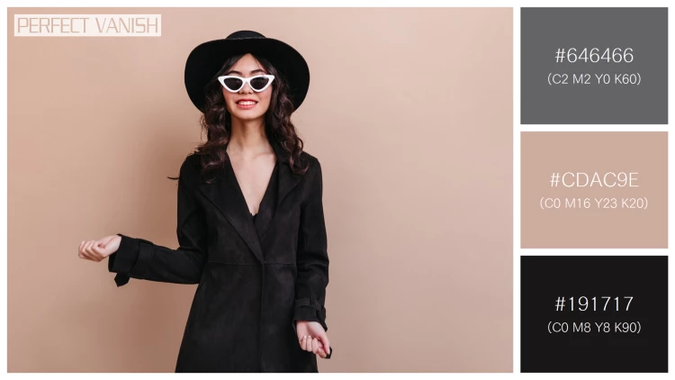 ファッショナブルな女性モデルの無料配色パターン 3色 フリー joyful woman sunglasses