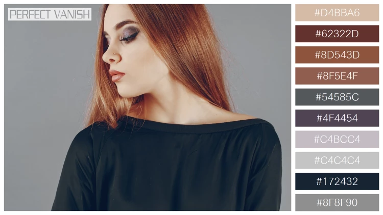 ファッショナブルな女性モデルの無料配色パターン 10色 フリー beautiful photo model