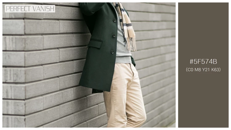 スタイリッシュな男性モデルの無料配色パターン 1色 フリー man jacket with