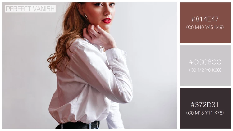ファッショナブルな女性モデルの無料配色パターン 3色 フリー sensual woman jeans