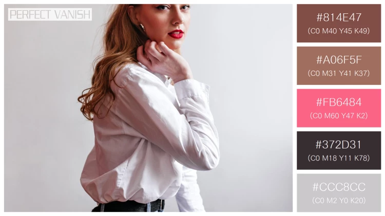 ファッショナブルな女性モデルの無料配色パターン 5色 フリー sensual woman jeans