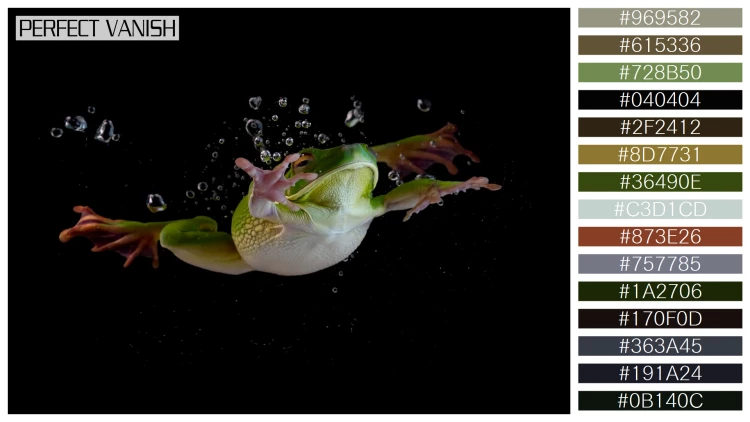 カエルの無料配色パターン 15 フリー whitelipped tree frog