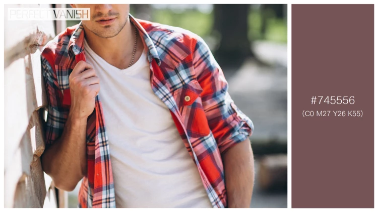 スタイリッシュな男性モデルの無料配色パターン 1色 フリー brutal man lumberjack