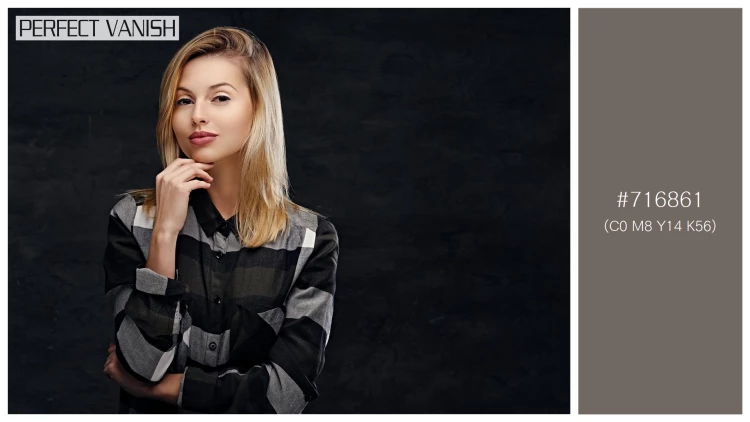 ファッショナブルな女性モデルの無料配色パターン 1色 フリー studio portrait blonde