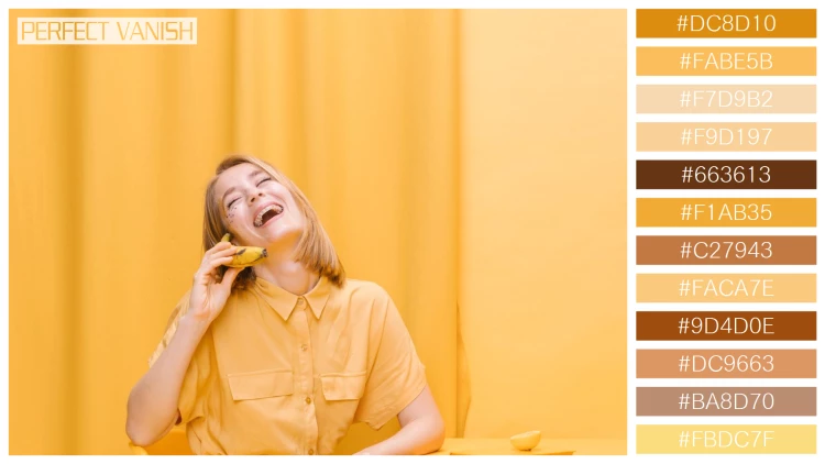 ファッショナブルな女性モデルの無料配色パターン 12色 フリー woman talking phone