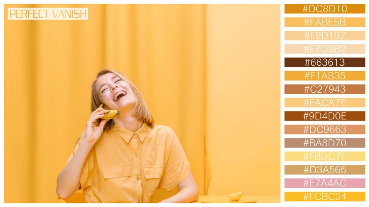ファッショナブルな女性モデルの無料配色パターン 15色 フリー woman talking phone