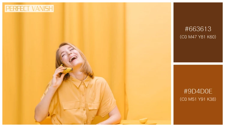 ファッショナブルな女性モデルの無料配色パターン 2色 フリー woman talking phone