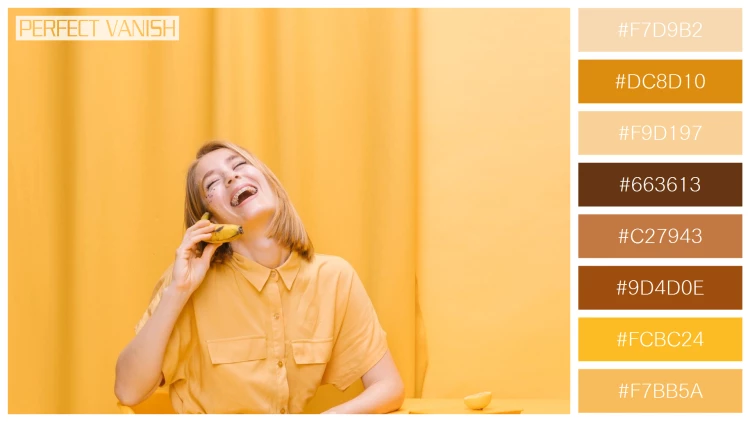ファッショナブルな女性モデルの無料配色パターン 8色 フリー woman talking phone