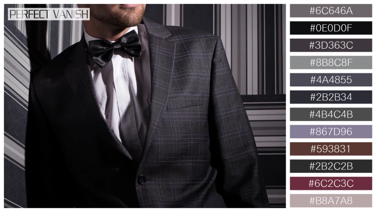 スタイリッシュな男性モデルの無料配色パターン 12色 フリー handsome man suit