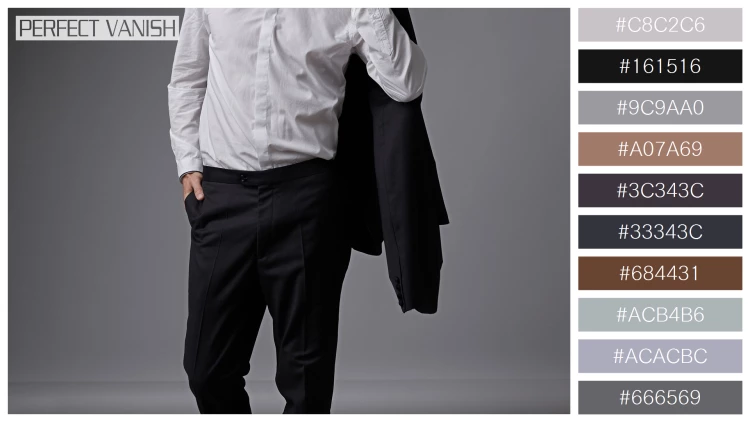 スタイリッシュな男性モデルの無料配色パターン 10色 フリー casual businessman portrait