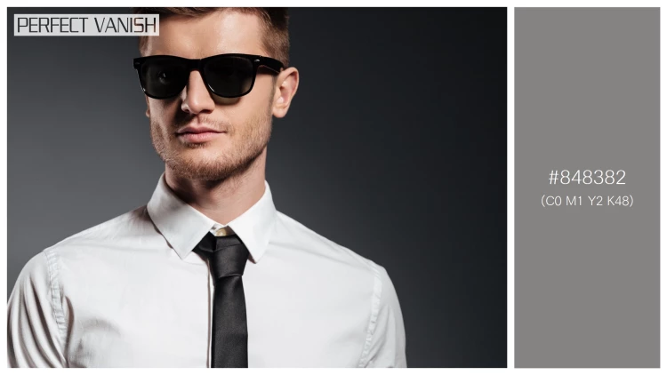 スタイリッシュな男性モデルの無料配色パターン 1色 フリー handsome man sunglasses