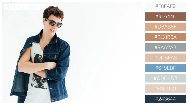スタイリッシュな男性モデルの無料配色パターン 10色 フリー hipster sunglasses posing