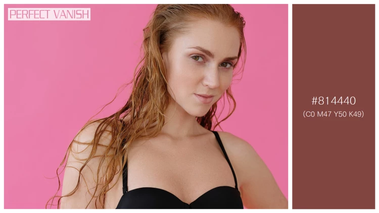 ファッショナブルな女性モデルの無料配色パターン 1色 フリー woman posing bikini