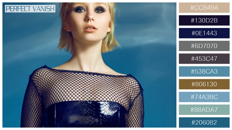 ファッショナブルな女性モデルの無料配色パターン 10色 フリー close up indoor