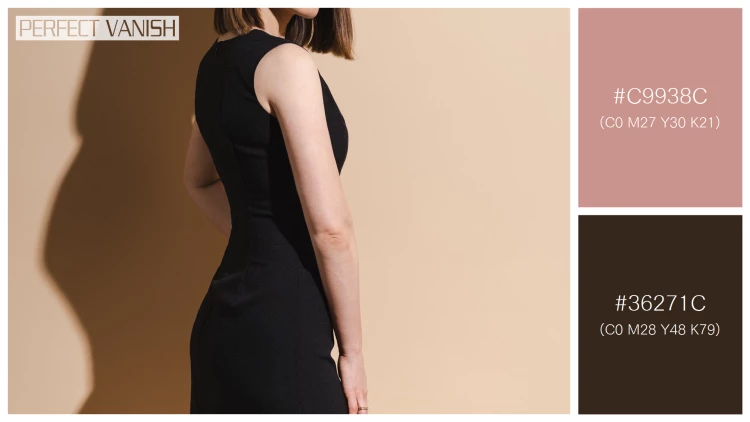 【デザイナー必見】ファッショナブルな女性モデルの2色の配色組み合わせ100選！【無料】