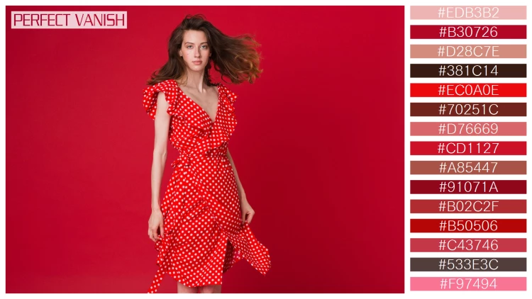 【デザイナー必見】ファッショナブルな女性モデルの15色の配色組み合わせ100選！【無料】