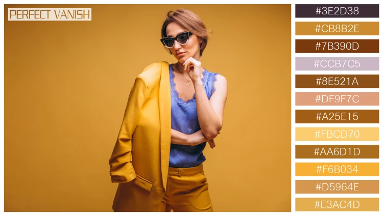 【デザイナー必見】ファッショナブルな女性モデルの12色の配色組み合わせ100選！【無料】